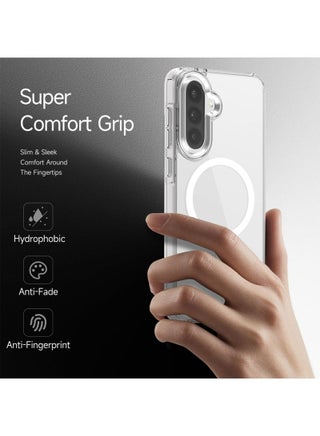 1+1 Samsung Galaxy A56/A36 Protective Kit, includes a phone case [compatible with MagSafe wireless charging, anti-yellowing, transparent] + privacy screen protector [28° privacy angle, 9H hardness, scratch-resistant, bubble-free]. - view 5